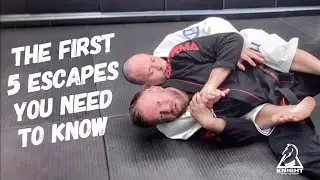 First Five Escapes You Need to Know | Jiu-Jitsu Basics