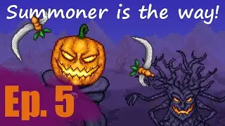 The grind for drops! Terraria Calamity 1.4.4 Let's Play Ep. 5