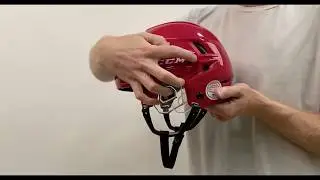 CCM 910 Helmet adjustment