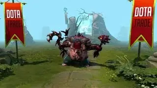 Dota 2 Pudge - Murder of Crows Dendi set custom animation preview