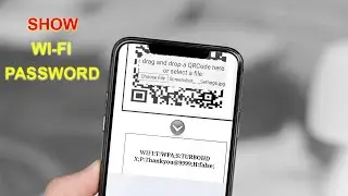 How to show Wifi Password via mobile