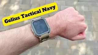 Огляд Gelius Tactical Navy - Мілітарі смарт-годинник від українського бренду Gelius