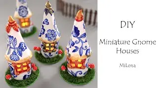 ДОМИК ГНОМИКА 🎅 Miniature Gnome Houses