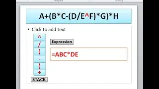 Infix to Postfix using stack  , PPSC,FPSC,UGCNET,NTS,NAT ,GAT in hinid/urdu