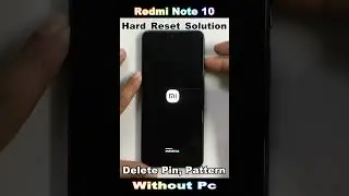 How to Unlock Redmi Note 10 Phone if Forgot Password ✅How to Unlock Redmi Note 10 Forgot Screen Lock