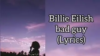 Billie Eilish - bad guy (Lyrics)