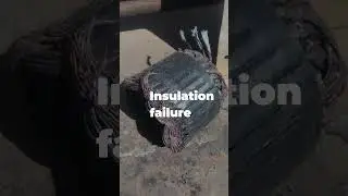 Causes of Electric Motor Burn out #electrical #electric