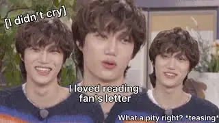 [ENGSUB] Kai ‘카이’ (EXO) feels towards fan’s letter 2021 | KAI 2nd Mini Album ‘Peaches’