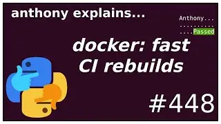docker: fast CI rebuilds with --cache-from (intermediate) anthony explains 