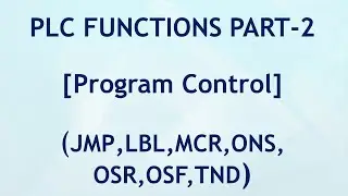 #Program Control#PLC FUNCTIONS Part 2