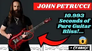 This GUITAR Solo Is So Clean It Could Cut DIAMONDS!!! JOHN PETRUCCI