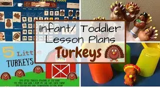 Toddler Lesson Plans- Turkeys