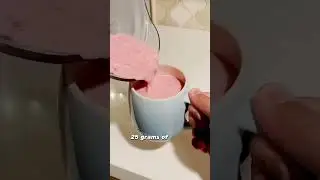 1Up Nutrition Strawberry Shortcake Ice Cream Protein Shake Recipe!