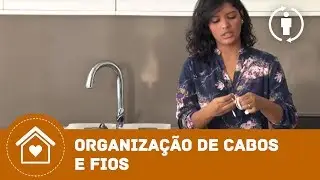 Organização de cabos e fios