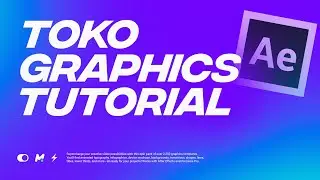 Toko Graphics 4.0 - Tutorial ( How To Use In After Effects )