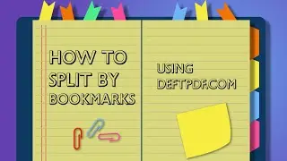 How to Split PDF by Bookmarks using DeftPDF