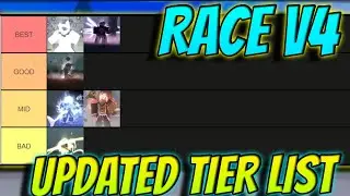 Race V4 Tier List Updated.. Which Race Is The Best ?? (Blox Fruits)