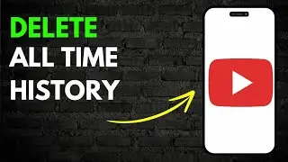 How to Delete All Time History on Youtube (Updated)