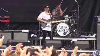 Atlas Genius- "Trojans" *Project Almanac filming* (720p HD) Live at Lollapalooza on August 2, 2013