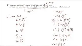 4.1: Related Rates - Law of Cosines Example