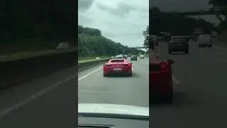 Ferrari на автобане