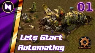 Factorio 1.0 #01 LETS START AUTOMATING | New Player Experience