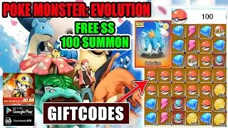 Poke Monster Evolution & All 21 Giftcodes | 21 Codes Poke Monster Evolution - How To Redeem Code