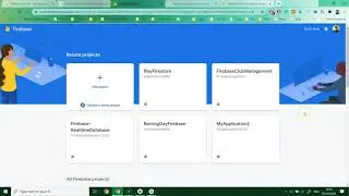 02 Firestore Create Project in Firebase Console