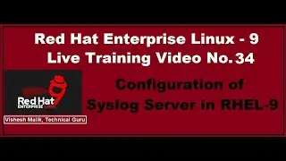 Configuration of Syslog Server in RHEL-9 | Configuration of Syslog Server in Hindi