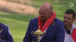 2018 Ryder Cup | LIVE Trophy Presentation