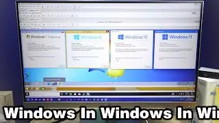 Installing Windows Inside of Windows Inside of Windows Inside of Windows