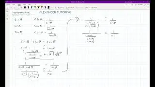 Trig idendities part 1