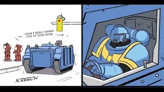 Better Safe Than Sorry With Blood Ravens | A Warhammer 40k Comic