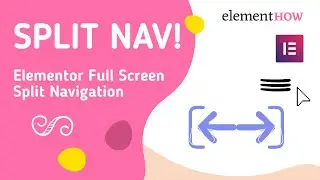 Elementor Full Screen Split Menu Made Easy!