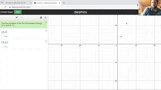 Parameter Sweeping to Find Equation of Line