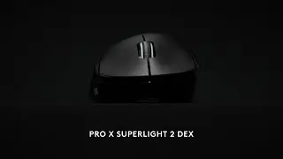 Introducing the PRO X SUPERLIGHT 2 DEX wireless gaming mouse