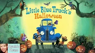 🎃 Kids Book Read Aloud: LITTLE BLUE TRUCK'S HALLOWEEN Guess Game  Read-along by Schertle & McElmurry