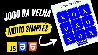 FAÇA UM JOGO DA VELHA EM JAVASCRIPT