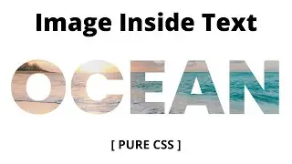 Put an Image in Text using HTML & CSS | webIQ