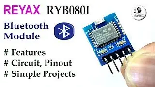 Bluetooth Module Tutorial with circuit Arduino sketch and ESP8266 bluetooth projects |  RYB080I BLE