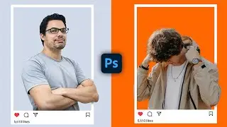 3D Pop Out Effect For Instagram In Photoshop CC