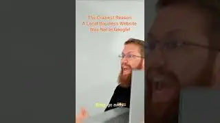 Craziest Reason A Business Website Was Not In Google! #smallbusinesstips #localseo #seo #seotips