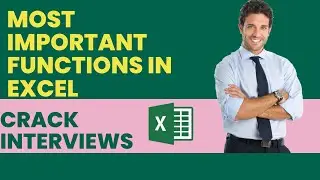 Part1EXCEL Function Beginner | Important formula to study in Excel | Part 1