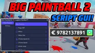 [NEW] BIG Paintball 2 Script GUI / Hack (AIMBOT, HITBOX, GODMODE, AND MORE) *PASTEBIN*