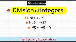 Division of Integers