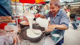 BEST HANDMADE STREET FOOD Desert in MALAYSIA Kuala Lumpur.