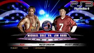 WWE '12 PS3 - Michael Cole VS Jim Ross [2K][mClassic]