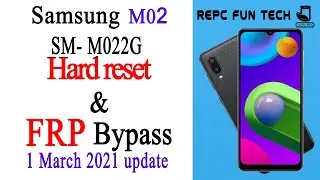 samsung m02 hard reset | samsung m02 frp bypass | m02 frp unlock 2021