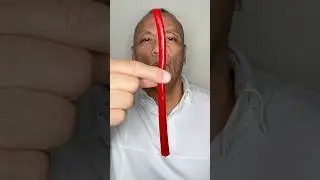 👂 ASMR JOLLY RANCHER ROPE CANDY CHERRY FLAVOR AND EATING SOUNDS 👂ORIGINAL LENGTH👂#shorts