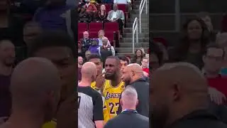 LeBron was HEATED after getting punched by Dillon Brooks